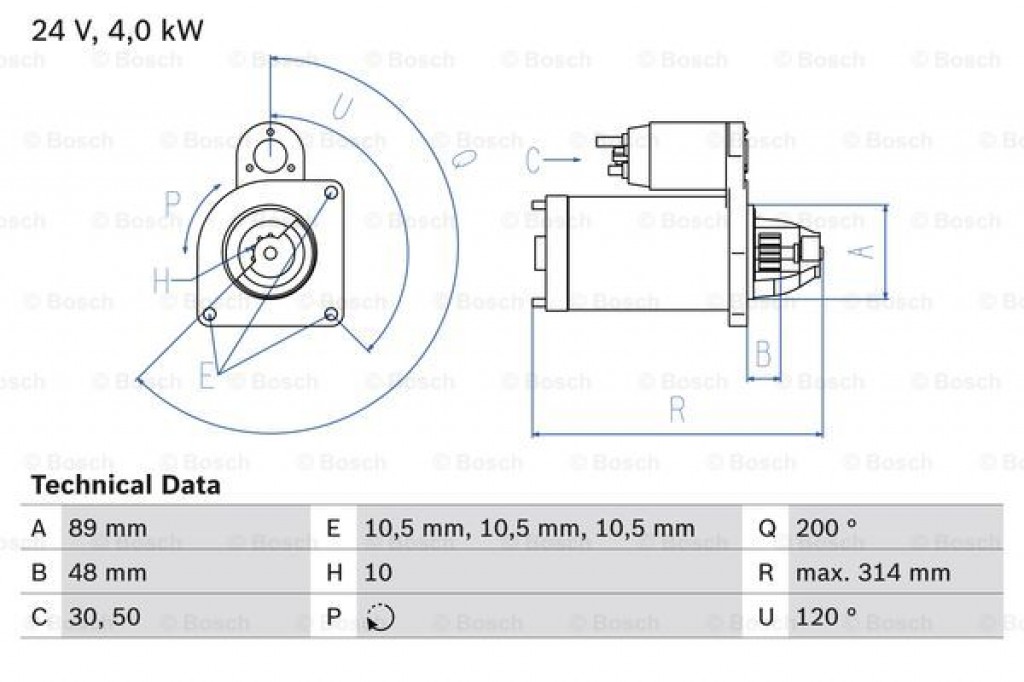 Starter Motor E90 E92 E93